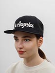 Бейсболка HOOD арт. 100-MWL005-CA069-BK Los Angeles VIII (черный / белый)
